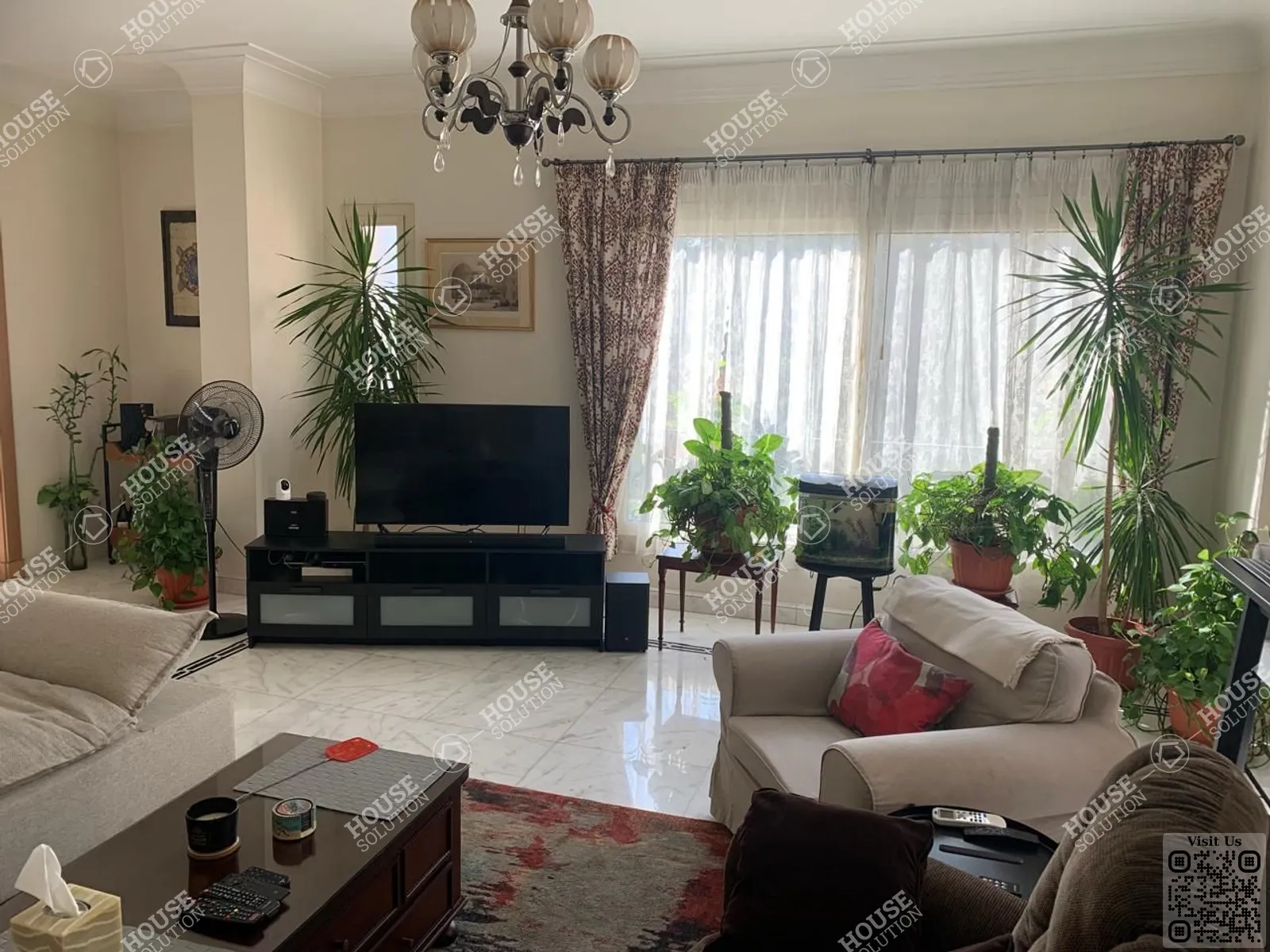 RECEPTION @ Apartments For Rent In Maadi Maadi Sarayat Area: 200 m² consists of 3 Bedrooms 3 Bathrooms Modern furnished 5 stars #6063-0