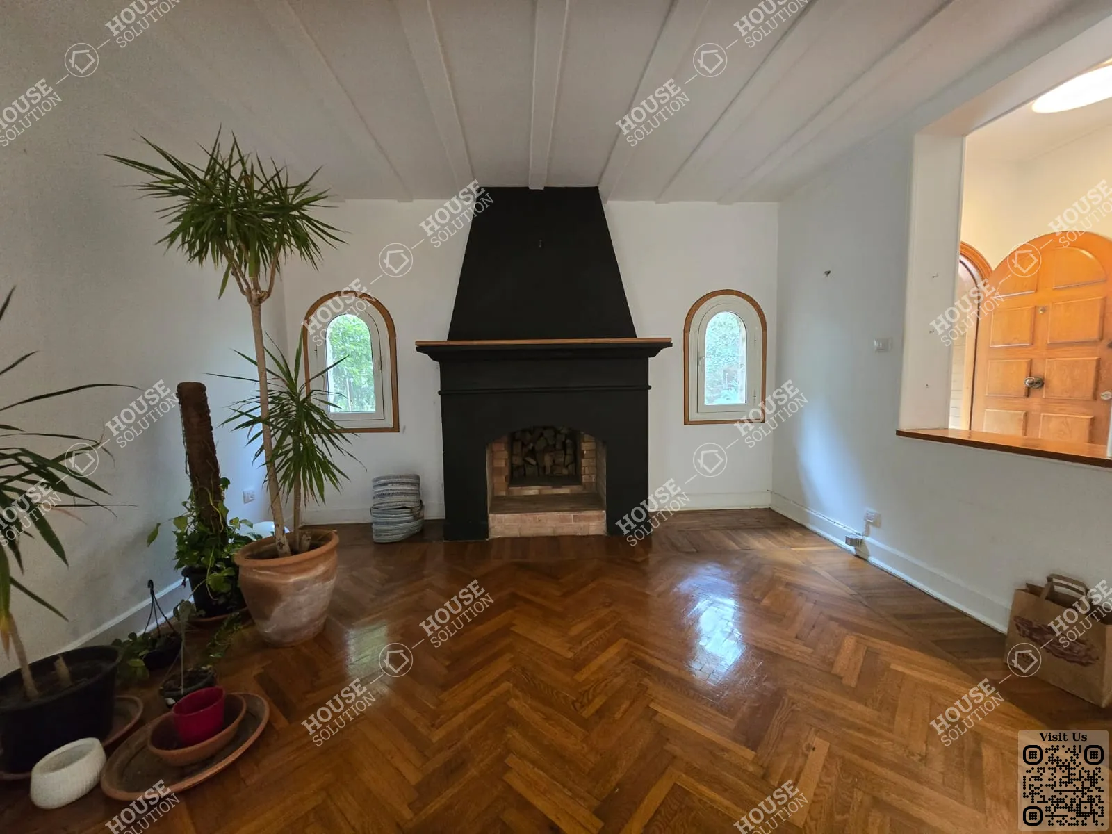 RECEPTION @ Twin Houses For Rent In Maadi Maadi Sarayat Area: 300 m² consists of 4 Bedrooms 4 Bathrooms Semi furnished 1 stars #6064-1