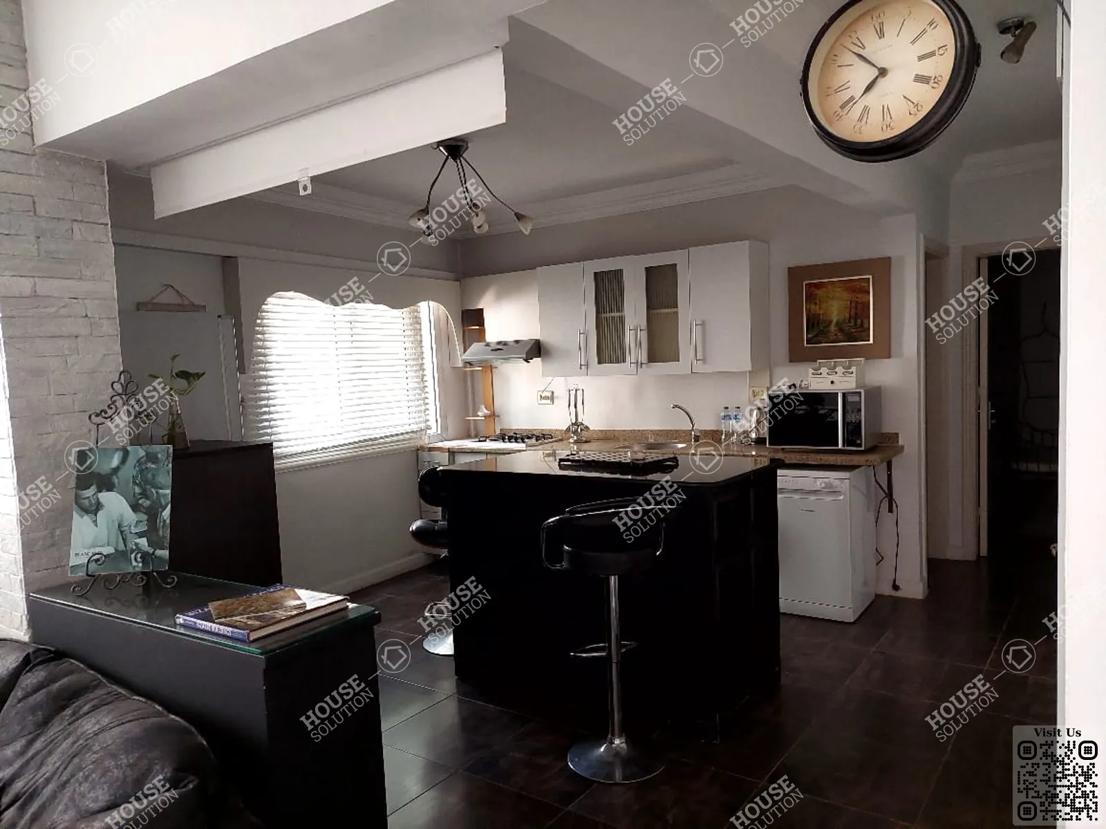 KITCHEN @ Apartments For Rent In Maadi Maadi Degla Area: 160 m² consists of 3 Bedrooms 2 Bathrooms Furnished 5 stars #6065-0