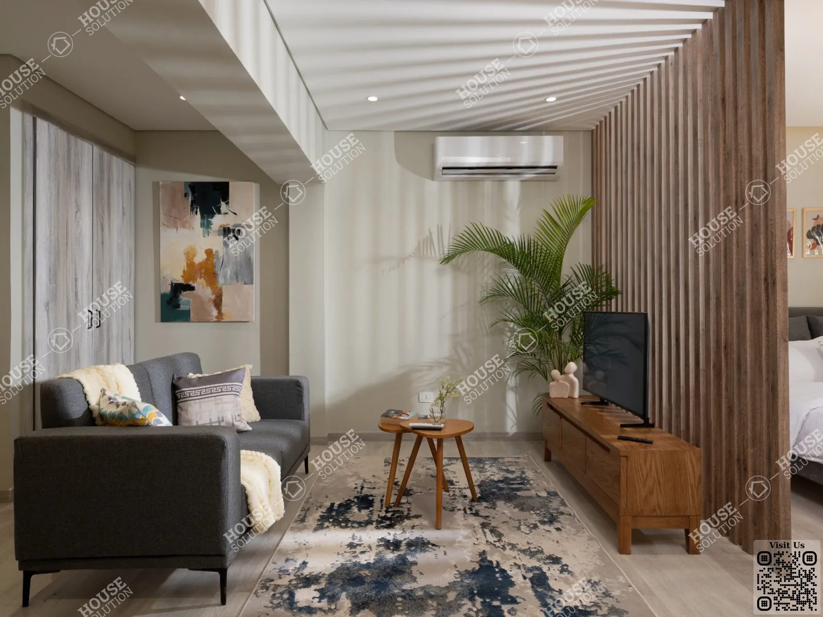 RECEPTION @ Studios For Rent In Maadi Maadi Degla Area: 65 m² consists of 0 Bedrooms 1 Bathrooms Modern furnished 4 stars #6071-0