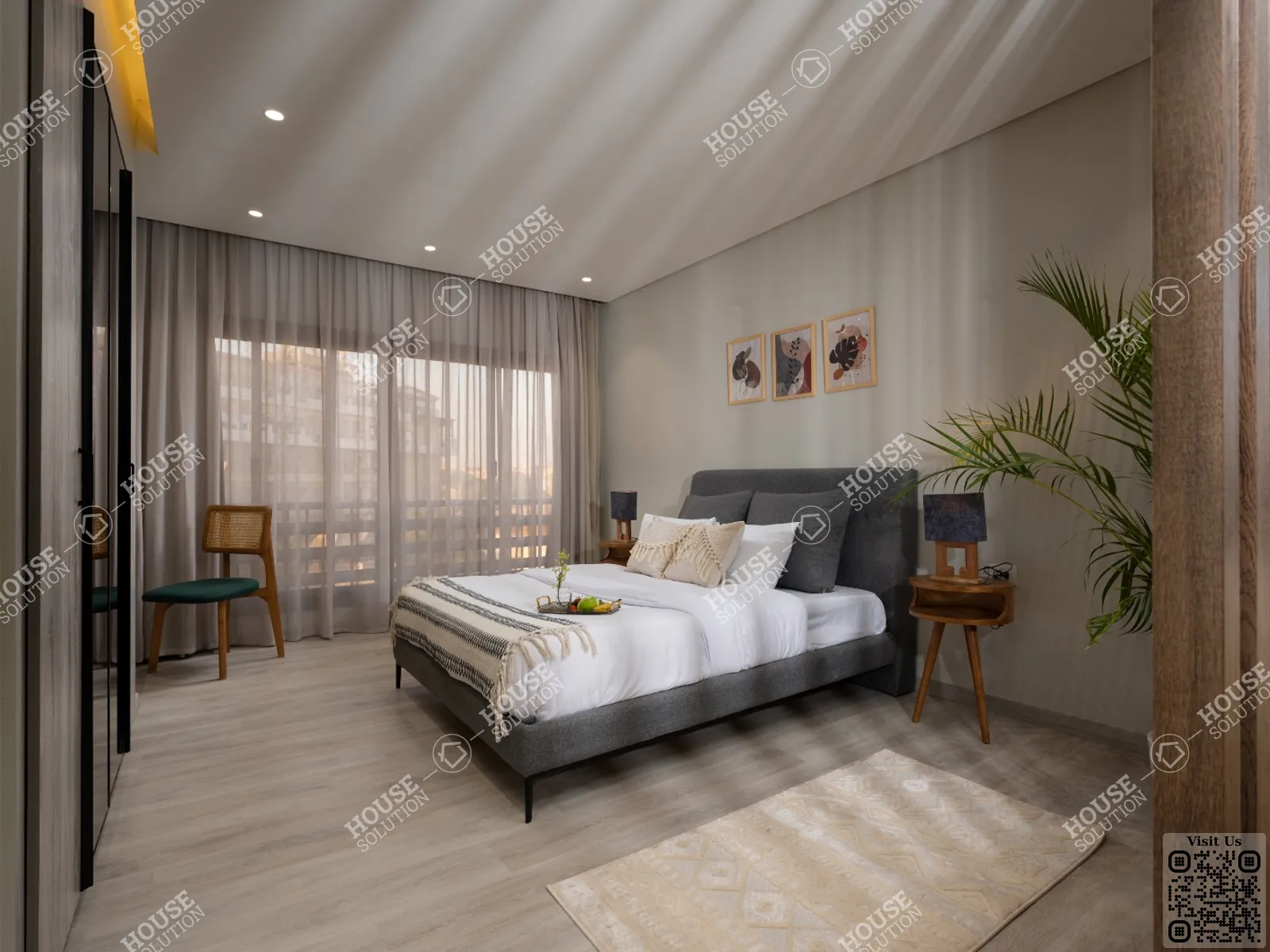 BEDROOM @ Studios For Rent In Maadi Maadi Degla Area: 56 m² consists of 0 Bedrooms 1 Bathrooms Modern furnished 5 stars #6072-1