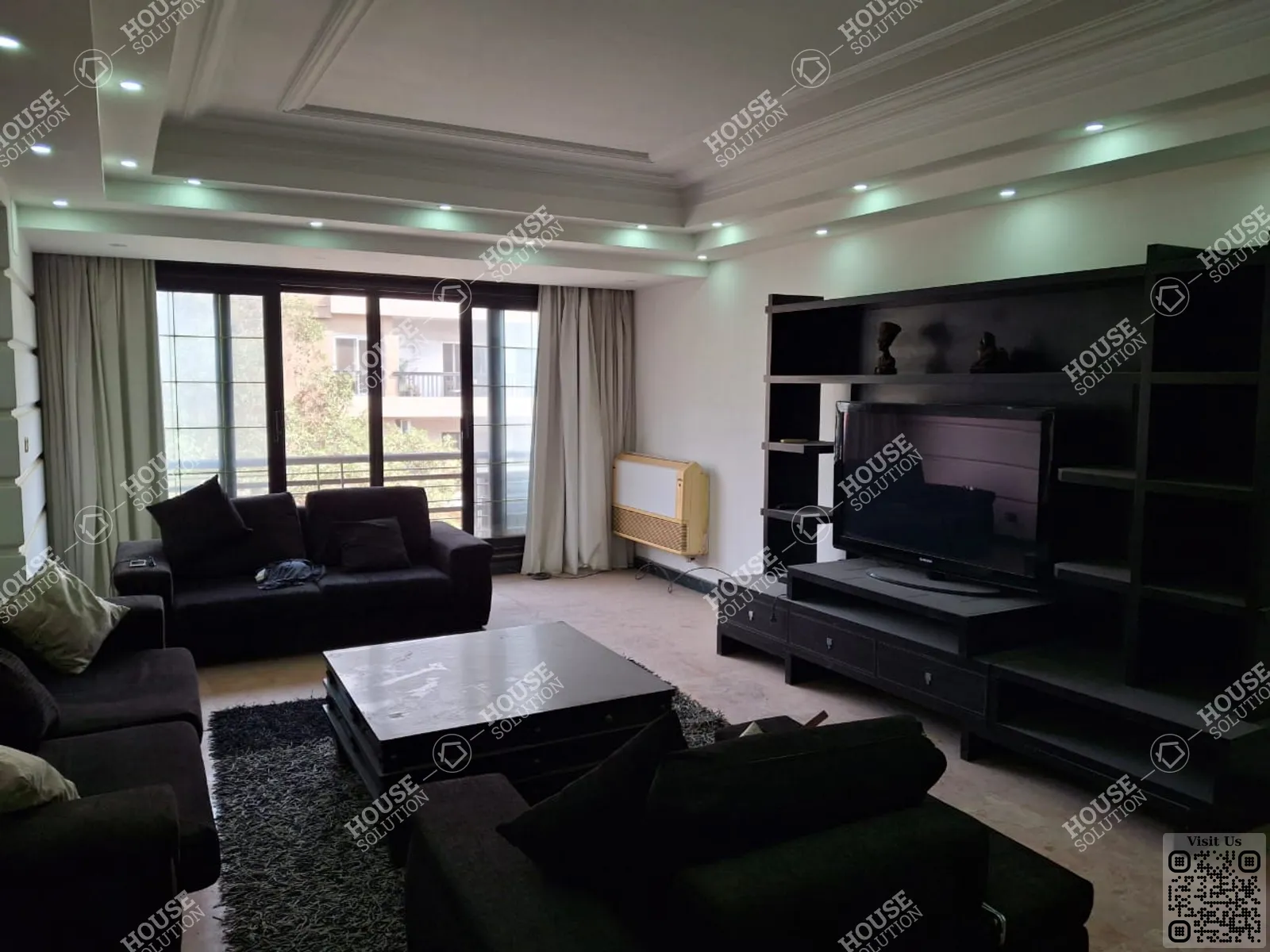 RECEPTION  @ Apartments For Rent In Maadi Maadi Sarayat Area: 200 m² consists of 4 Bedrooms 3 Bathrooms Furnished 5 stars #6073-0