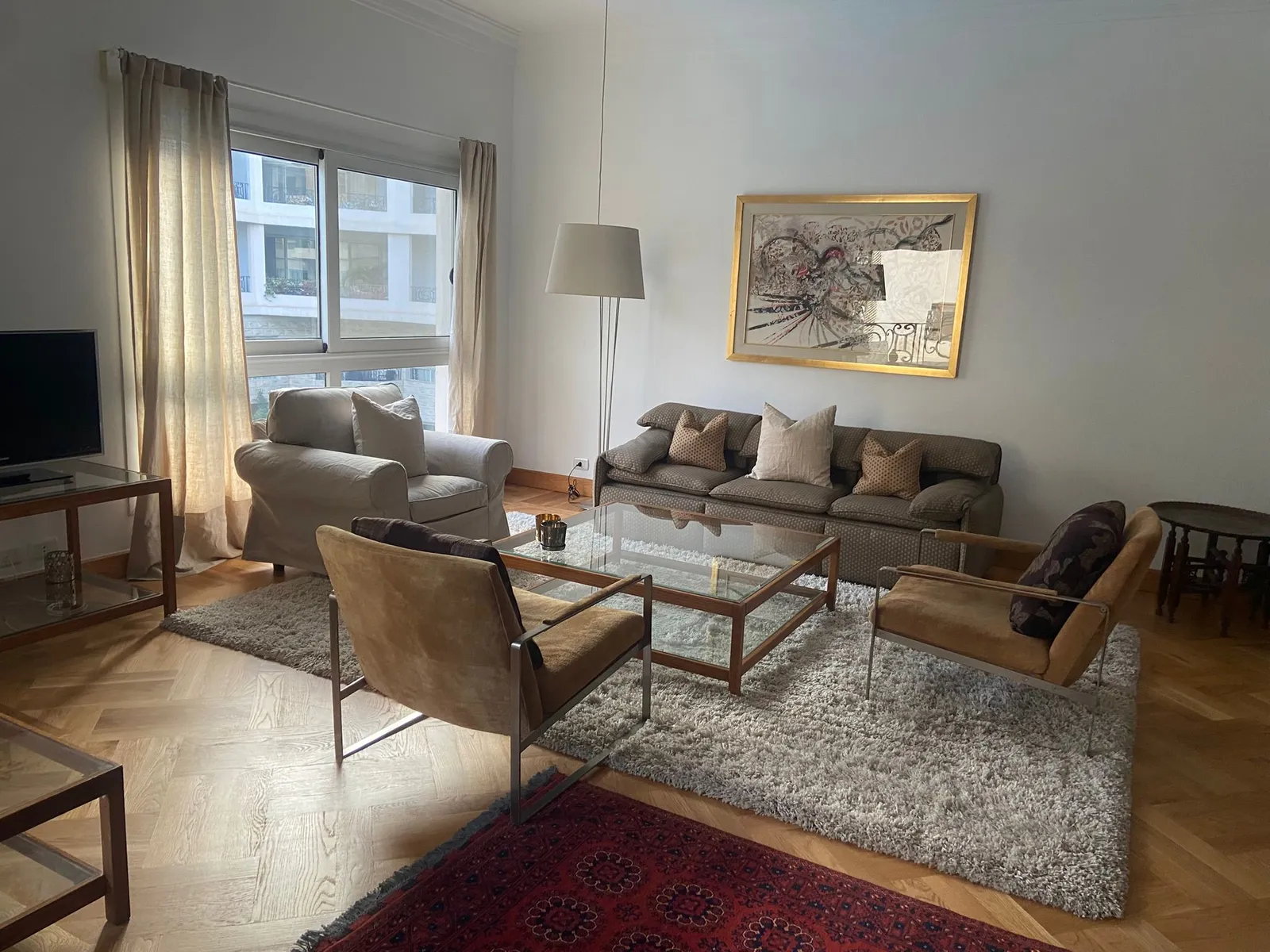 شقق للبيع في المعادي سرايات المعادي مساحة: 260 م² تتكون من 3 غرفة 4 حمام مفروش مودرن 5 نجوم #6075