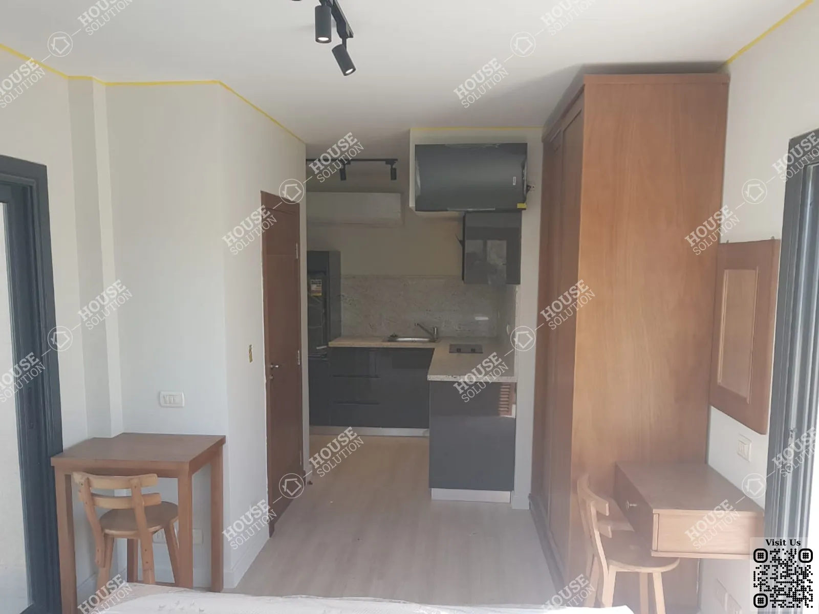 KITCHEN  @ Studios For Rent In Maadi Maadi Sarayat Area: 60 m² consists of 1 Bedrooms 1 Bathrooms Modern furnished 5 stars #6090-2