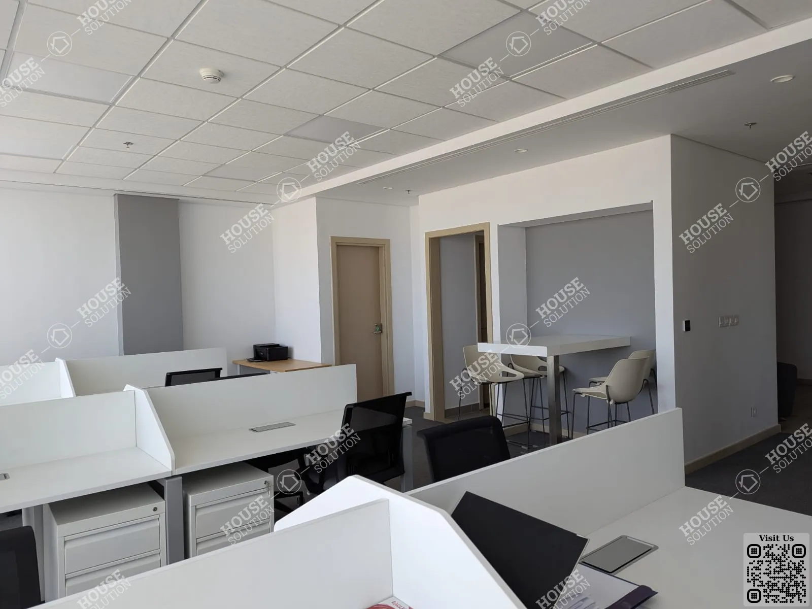 RECEPTION  @ Office spaces For Rent In New Cairo Cairo Festival City Al-Futtaim Area: 210 m² consists of 3 Bedrooms 1 Bathrooms Modern furnished 5 stars #6099-1