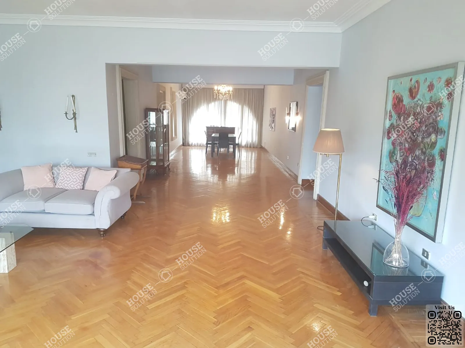RECEPTION @ Apartments For Rent In Maadi Maadi Sarayat Area: 170 m² consists of 3 Bedrooms 3 Bathrooms Modern furnished 5 stars #6101-0