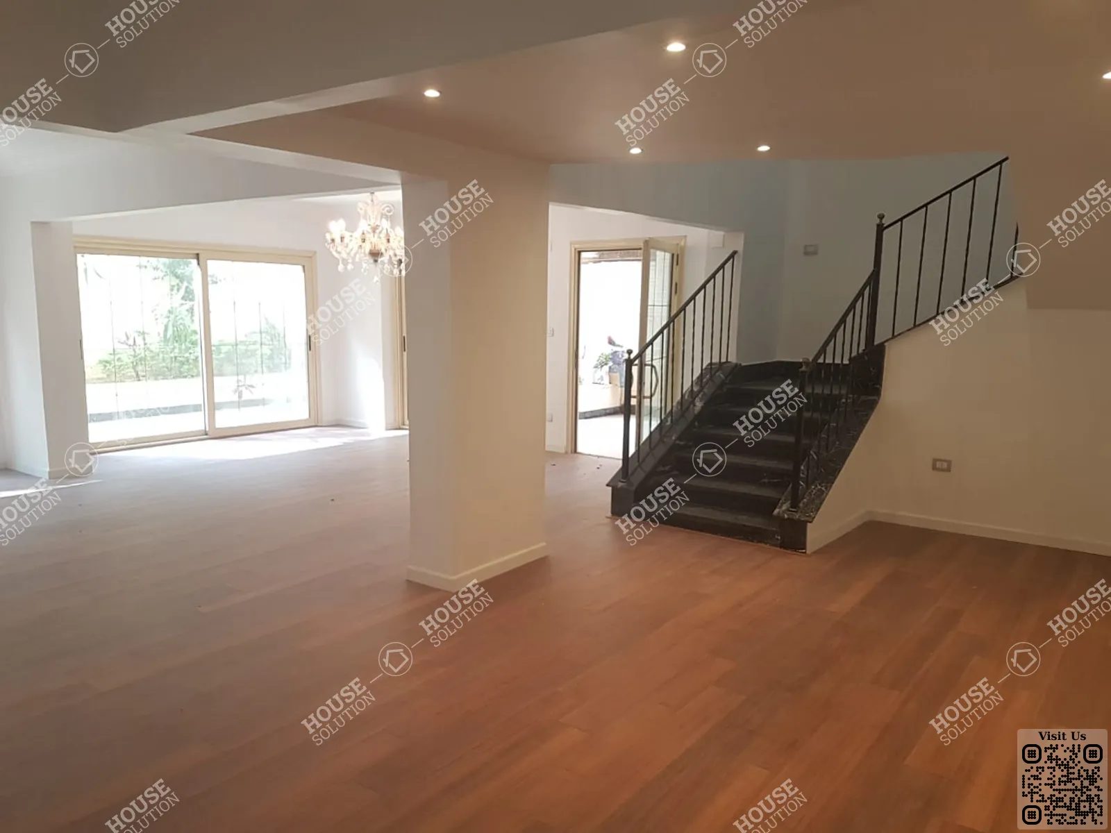 RECEPTION  @ Ground Floors For Rent In Maadi Maadi Sarayat Area: 360 m² consists of 5 Bedrooms 3 Bathrooms Semi furnished 5 stars #6105-0