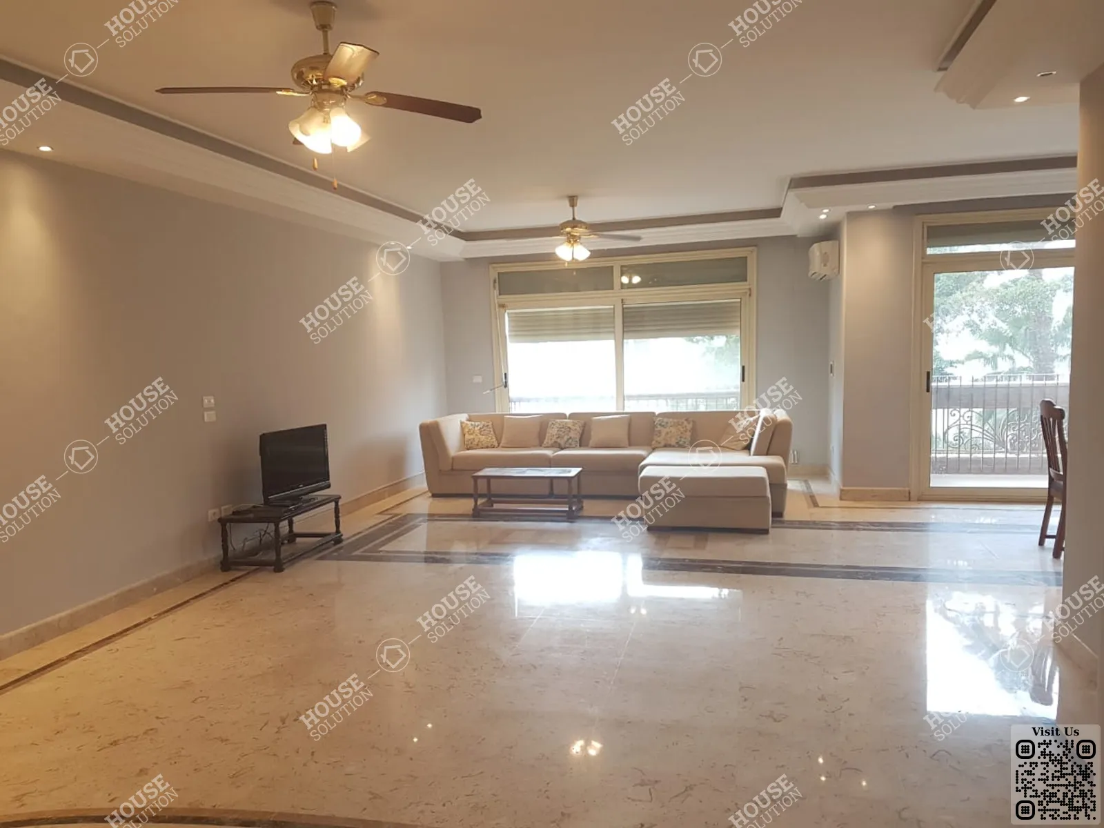 RECEPTION  @ Apartments For Rent In Maadi Maadi Degla Area: 250 m² consists of 4 Bedrooms 4 Bathrooms Furnished 5 stars #6110-1