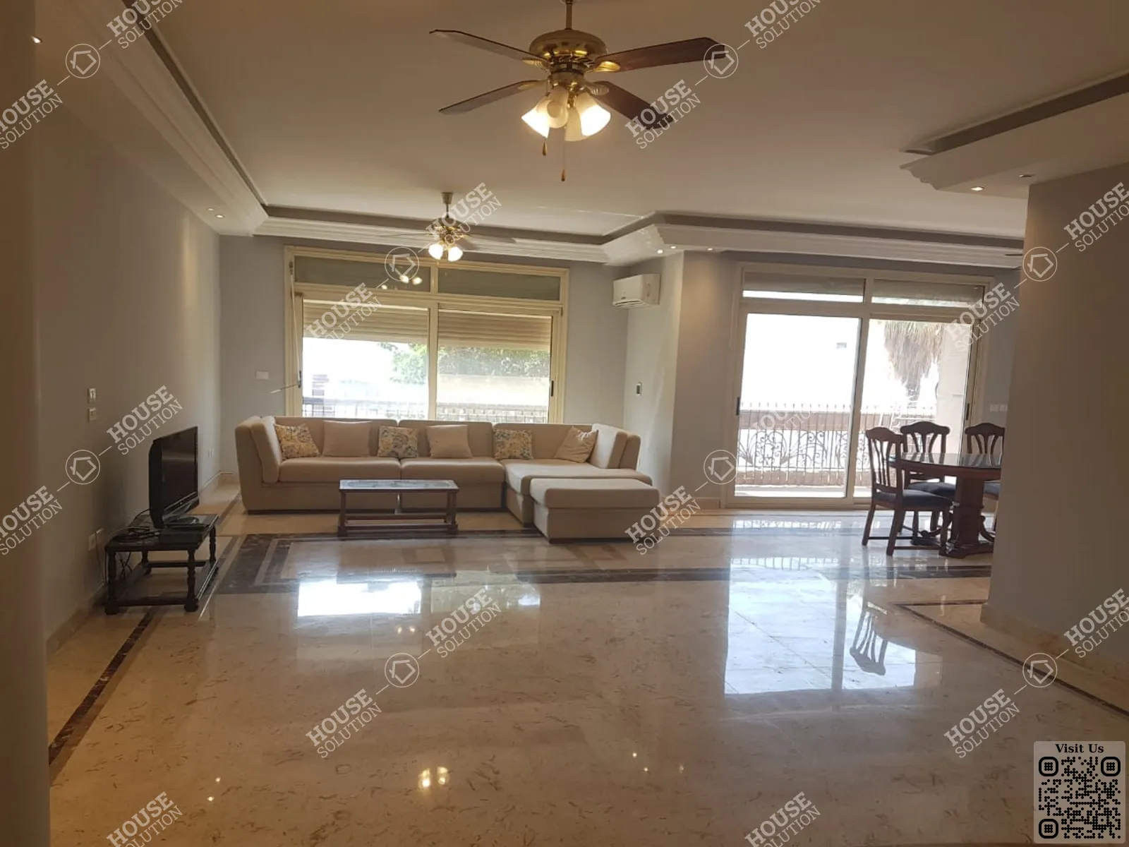 RECEPTION  @ Apartments For Rent In Maadi Maadi Degla Area: 250 m² consists of 4 Bedrooms 4 Bathrooms Furnished 5 stars #6110-0