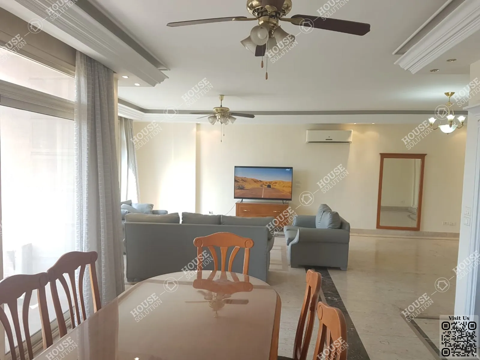 RECEPTION @ Apartments For Rent In Maadi Maadi Degla Area: 250 m² consists of 4 Bedrooms 4 Bathrooms Furnished 5 stars #6111-2