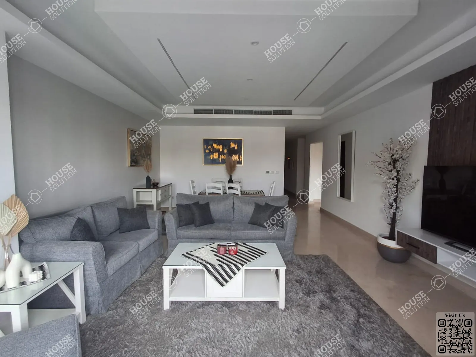 RECEPTION  @ Ground Floors For Rent In New Cairo Cairo Festival City Al-Futtaim Area: 140 m² consists of 2 Bedrooms 1 Bathrooms Modern furnished 5 stars #6115-0