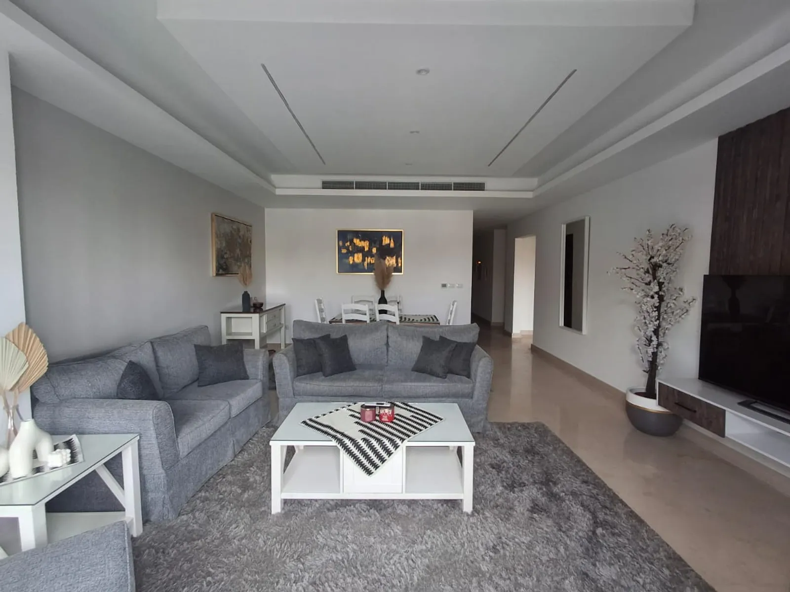 Ground Floors For Sale In New Cairo Cairo Festival City Al-Futtaim Area: 140 m² consists of 2 Bedrooms 1 Bathrooms Modern furnished 5 stars #6115