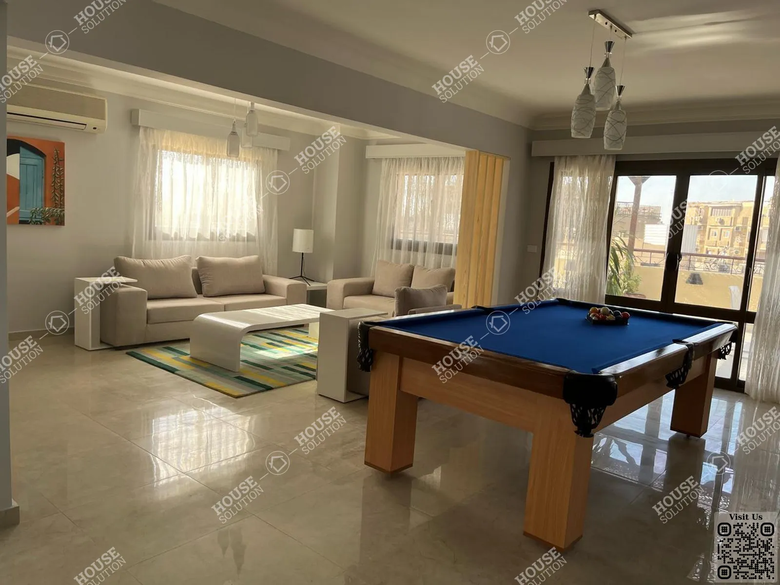 RECEPTION  @ Penthouses For Rent In Maadi Maadi Degla Area: 200 m² consists of 4 Bedrooms 3 Bathrooms Modern furnished 5 stars #6116-0