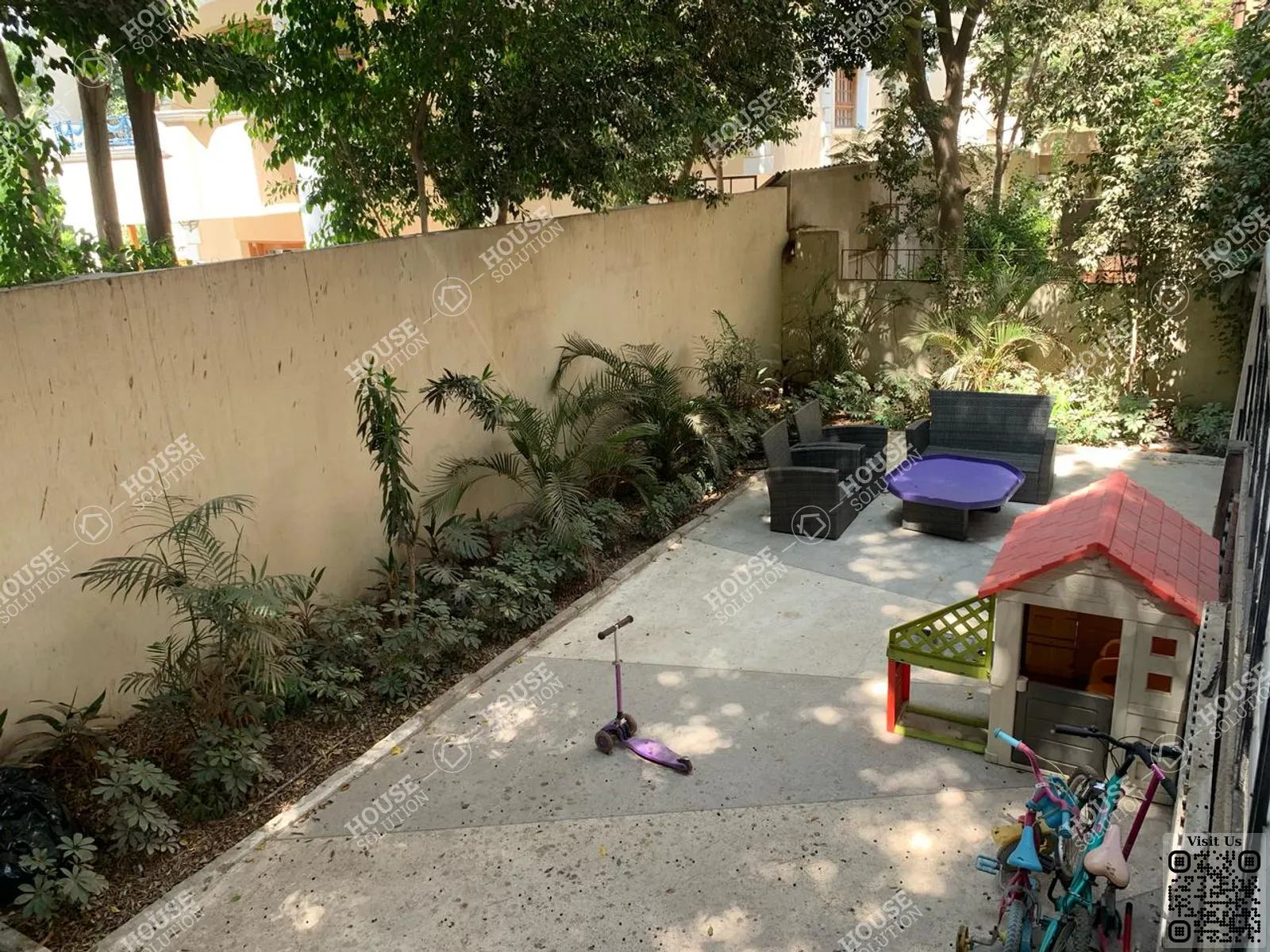 PRIVATE GARDEN  @ Ground Floors For Rent In Maadi Maadi Sarayat Area: 280 m² consists of 5 Bedrooms 4 Bathrooms Semi furnished 5 stars #6119-1
