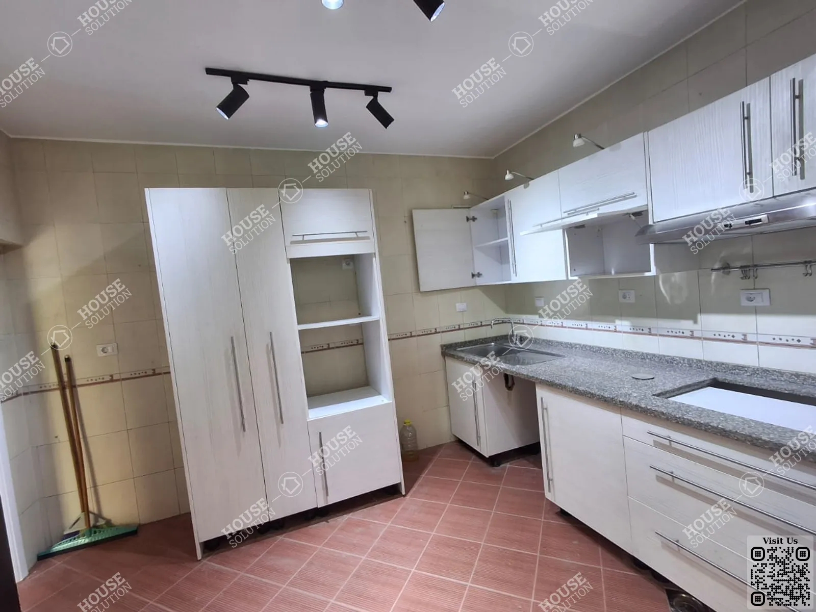 KITCHEN  @ Villas For Rent In Maadi Maadi Degla Area: 300 m² consists of 4 Bedrooms 4 Bathrooms Semi furnished 5 stars #6124-2