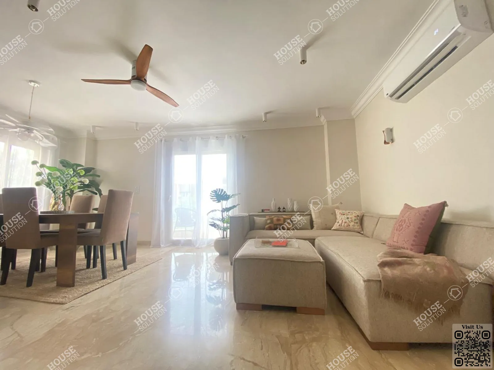 RECEPTION @ Apartments For Rent In Maadi Maadi Sarayat Area: 160 m² consists of 2 Bedrooms 2 Bathrooms Modern furnished 5 stars #6126-1