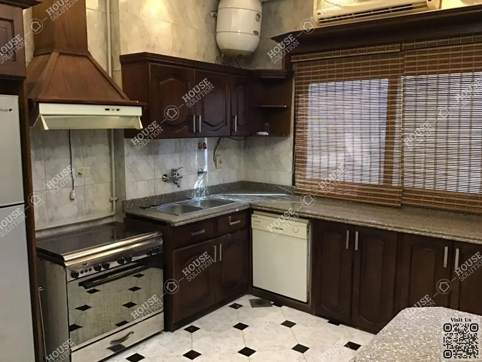 مطبخ	 @ شقق للإيجار في المعادي سرايات المعادي مساحة: 170 م² تتكون من 3 غرفة 3 حمام مفروش 5 نجوم #6127-2