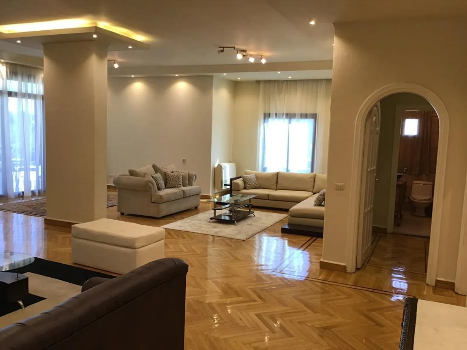 Apartments For Sale In Maadi Maadi Sarayat Area: 170 m² consists of 3 Bedrooms 3 Bathrooms Furnished 5 stars #6127