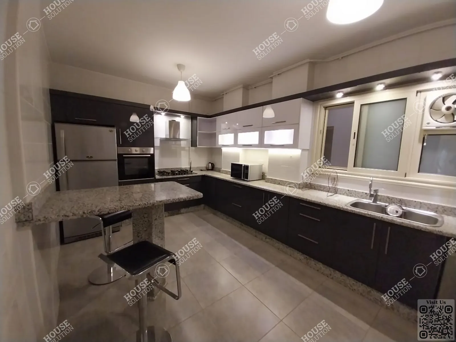 مطبخ	 @ شقق للإيجار في المعادي سرايات المعادي مساحة: 170 م² تتكون من 3 غرفة 3 حمام مفروش 5 نجوم #6128-1