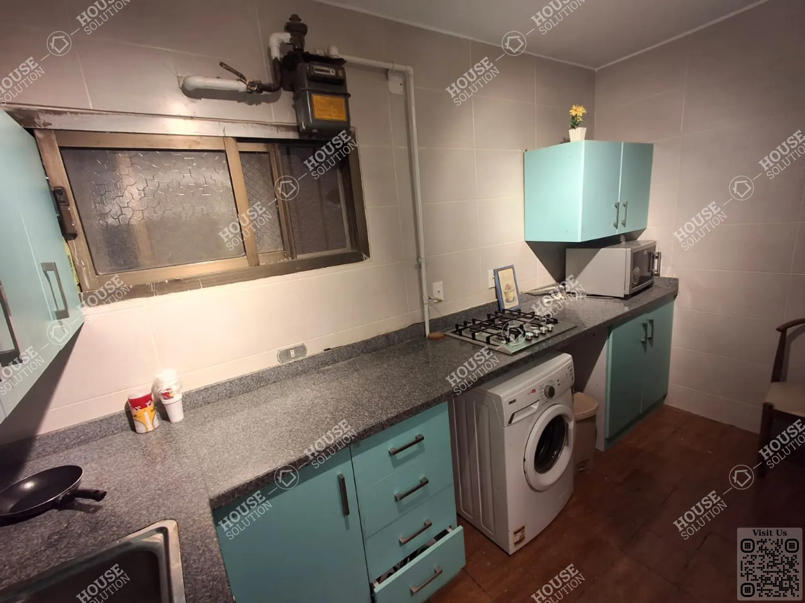 KITCHEN  @ Apartments For Rent In Maadi Maadi Sarayat Area: 140 m² consists of 2 Bedrooms 2 Bathrooms Furnished 5 stars #6129-2