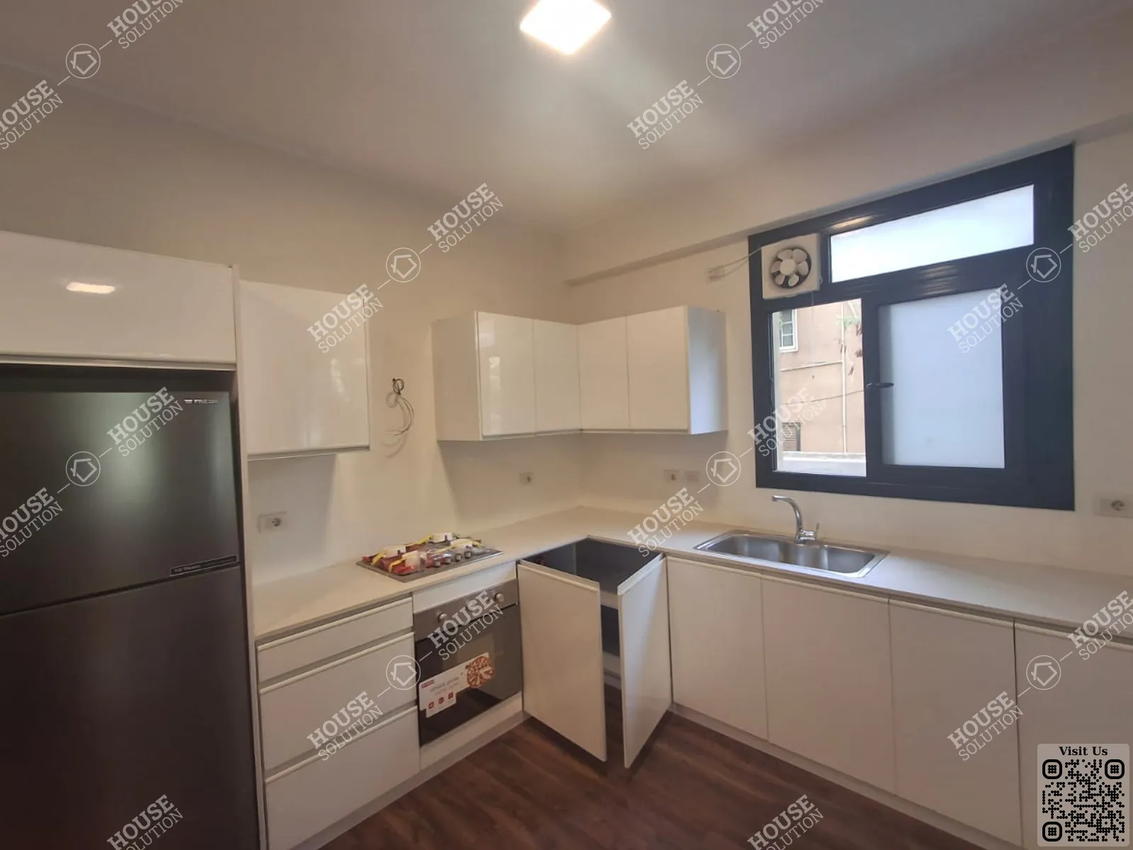 KITCHEN  @ Apartments For Rent In Maadi Maadi Sarayat Area: 140 m² consists of 2 Bedrooms 2 Bathrooms Modern furnished 5 stars #6130-1