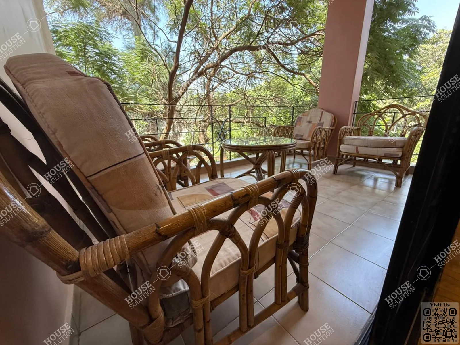 BALCONY  @ Apartments For Rent In Maadi Maadi Sarayat Area: 170 m² consists of 3 Bedrooms 3 Bathrooms Modern furnished 5 stars #6133-2