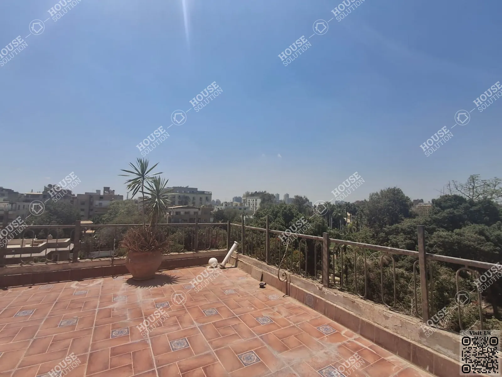 مصطبة	 @ رووف للإيجار في المعادي سرايات المعادي مساحة: 180 م² تتكون من 3 غرفة 3 حمام مفروش 5 نجوم #6135-0