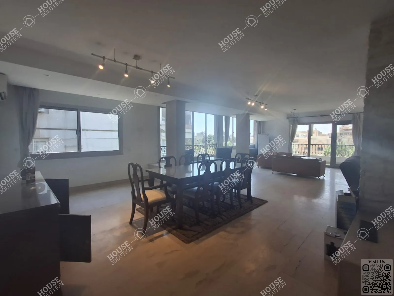 RECEPTION  @ Penthouses For Rent In Maadi Maadi Sarayat Area: 180 m² consists of 3 Bedrooms 3 Bathrooms Furnished 5 stars #6135-1