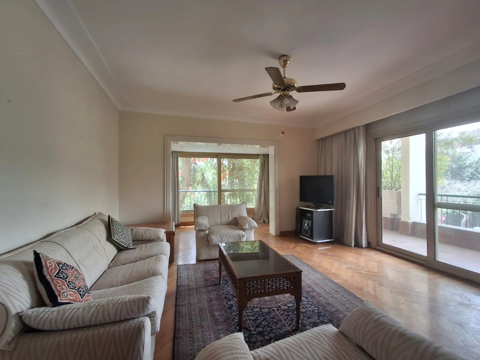 Apartments For Sale In Maadi Maadi Sarayat Area: 140 m² consists of 2 Bedrooms 3 Bathrooms Furnished 5 stars #6139
