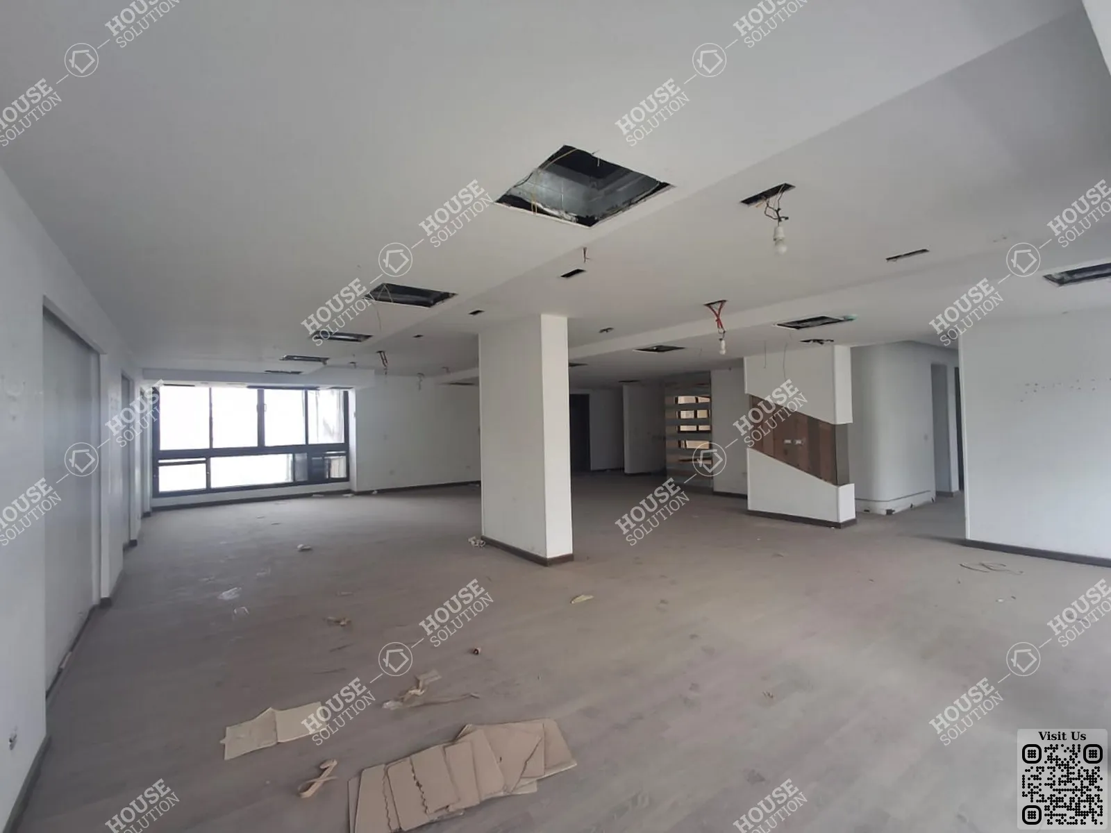 RECEPTION  @ Office spaces For Rent In Maadi Maadi Degla Area: 550 m² consists of 7 Bedrooms 5 Bathrooms Finished 5 stars #6144-0