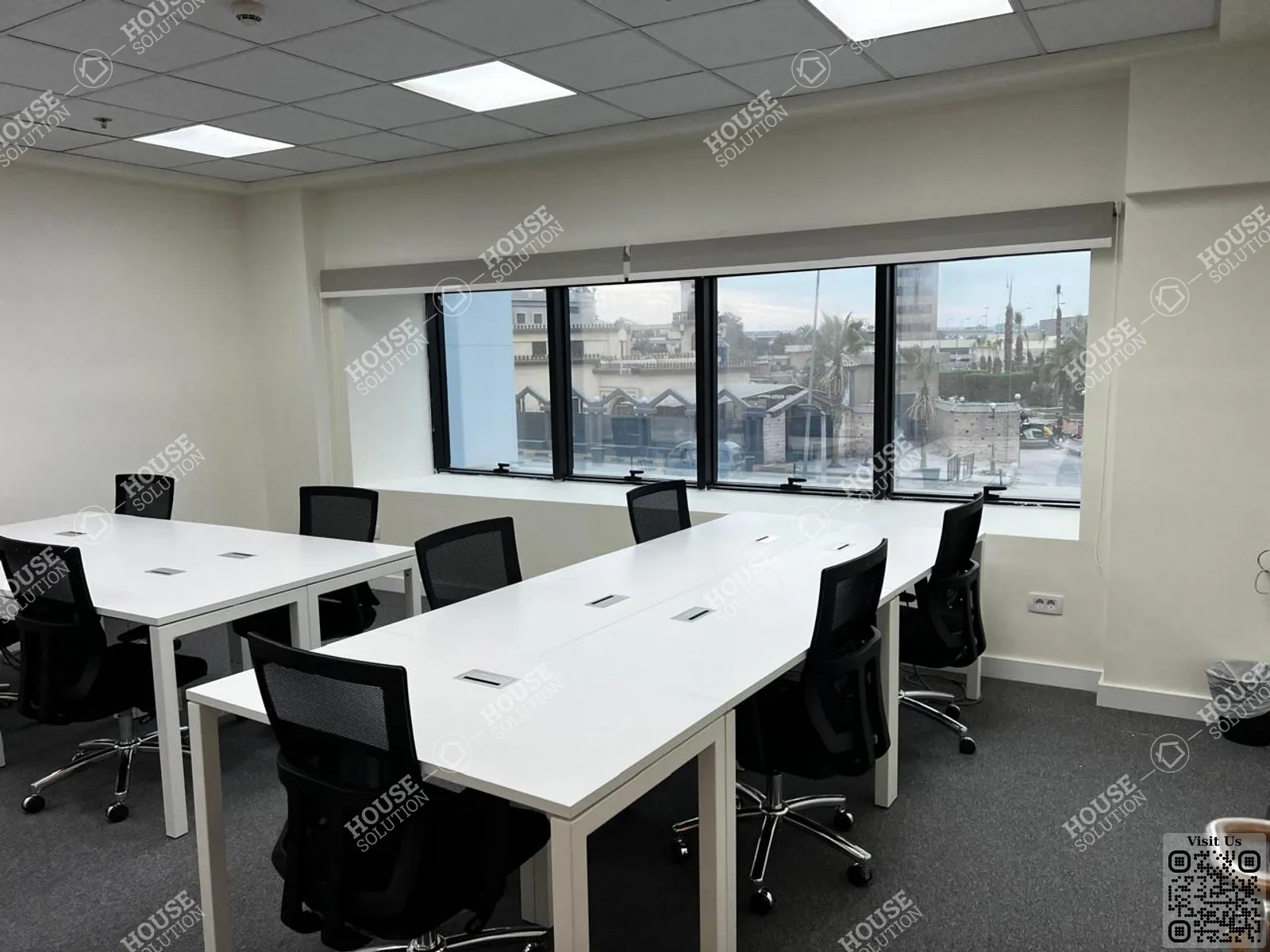 مكتب @ مقرات اداريه للإيجار في القاهرة الجديدة واتر واى مساحة: 200 م² تتكون من 4 غرفة 3 حمام مفروش مودرن 5 نجوم #6150-2