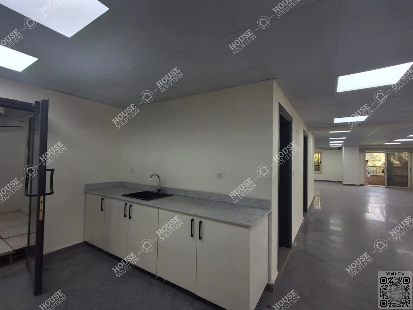 KITCHENETTE  @ Office spaces For Rent In Maadi Maadi Sarayat Area: 425 m² consists of 4 Bedrooms 4 Bathrooms Finished 5 stars #6157-2