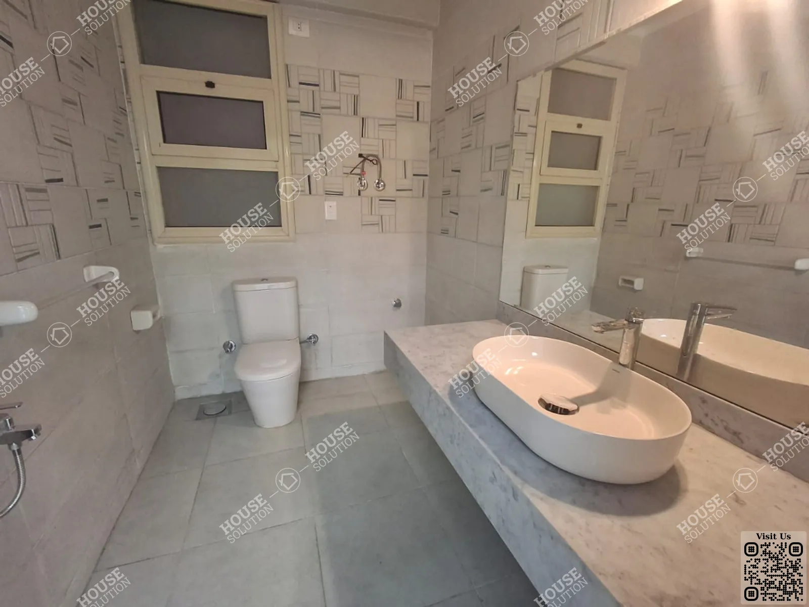 BATHROOM  @ Office spaces For Rent In Maadi Maadi Sarayat Area: 425 m² consists of 4 Bedrooms 4 Bathrooms Finished 5 stars #6157-1