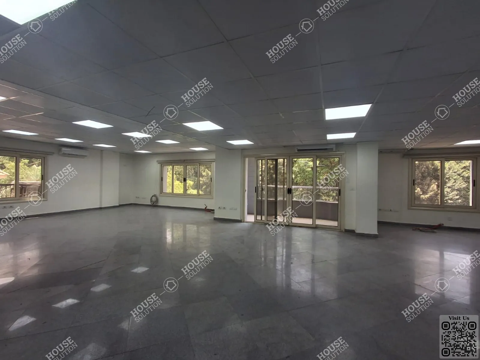 RECEPTION  @ Office spaces For Rent In Maadi Maadi Sarayat Area: 425 m² consists of 4 Bedrooms 4 Bathrooms Finished 5 stars #6157-0