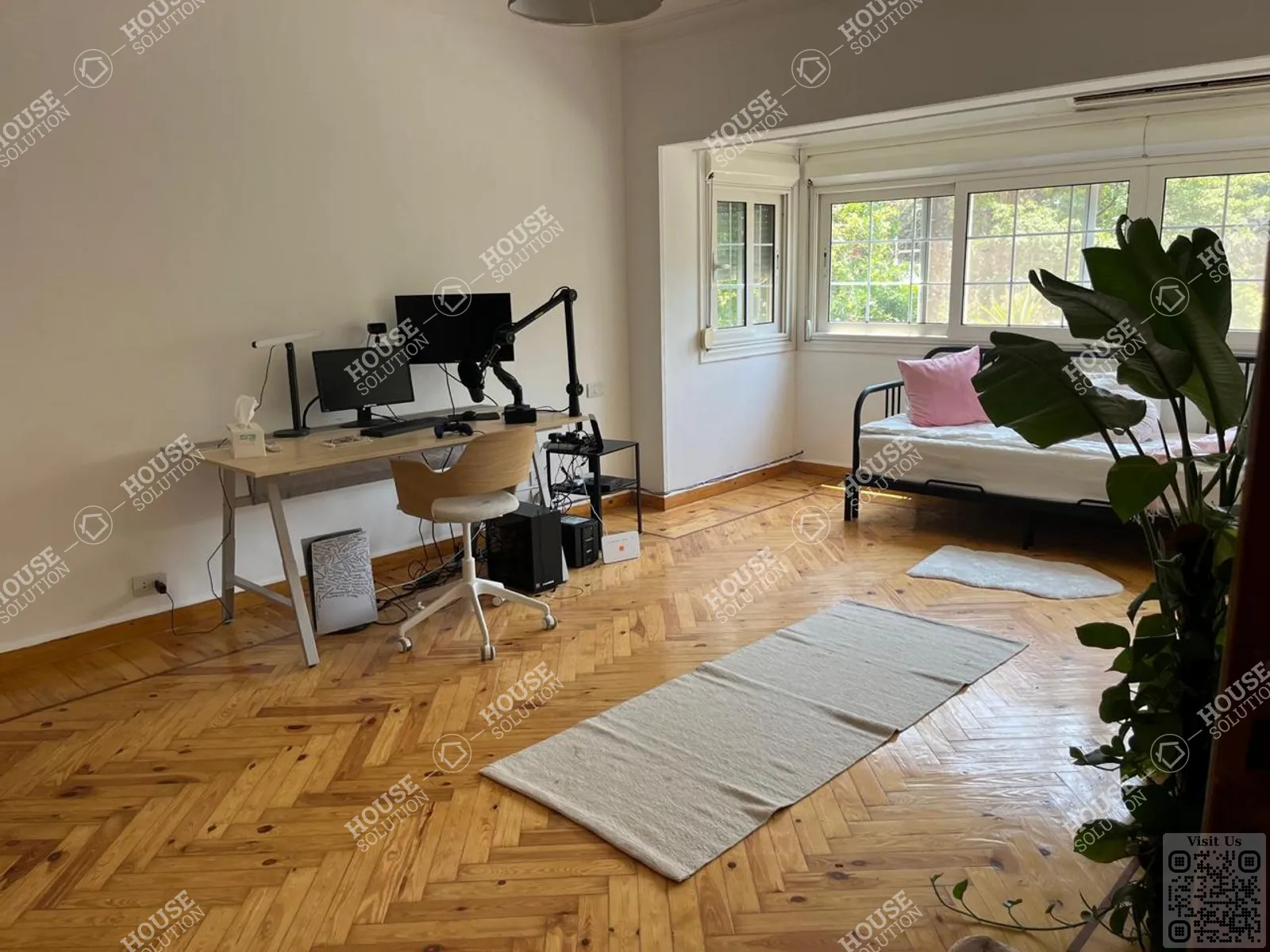 RECEPTION @ Apartments For Rent In Maadi Maadi Degla Area: 125 m² consists of 2 Bedrooms 2 Bathrooms Semi furnished 5 stars #6158-2