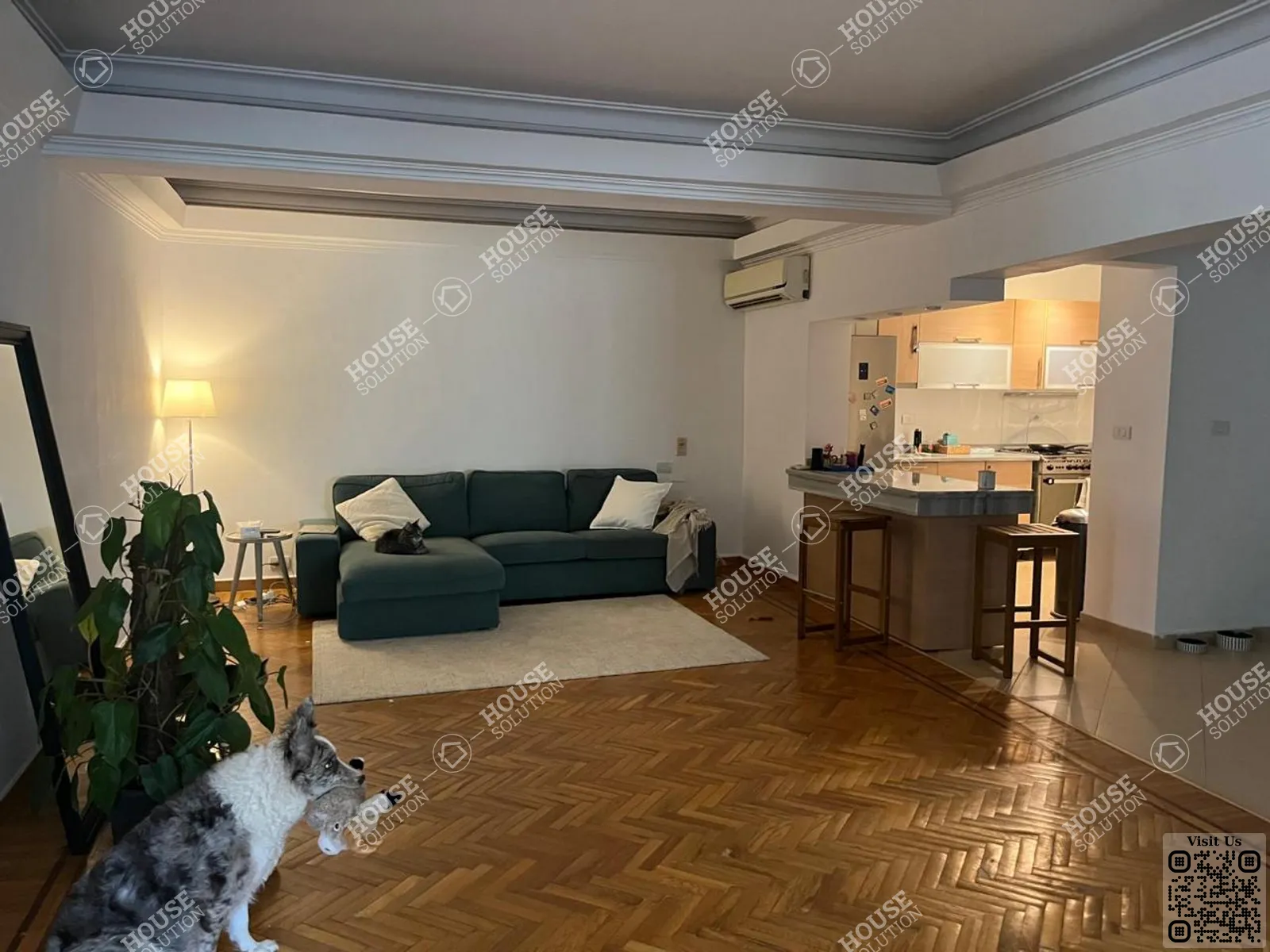 RECEPTION @ Apartments For Rent In Maadi Maadi Degla Area: 125 m² consists of 2 Bedrooms 2 Bathrooms Semi furnished 5 stars #6158-1