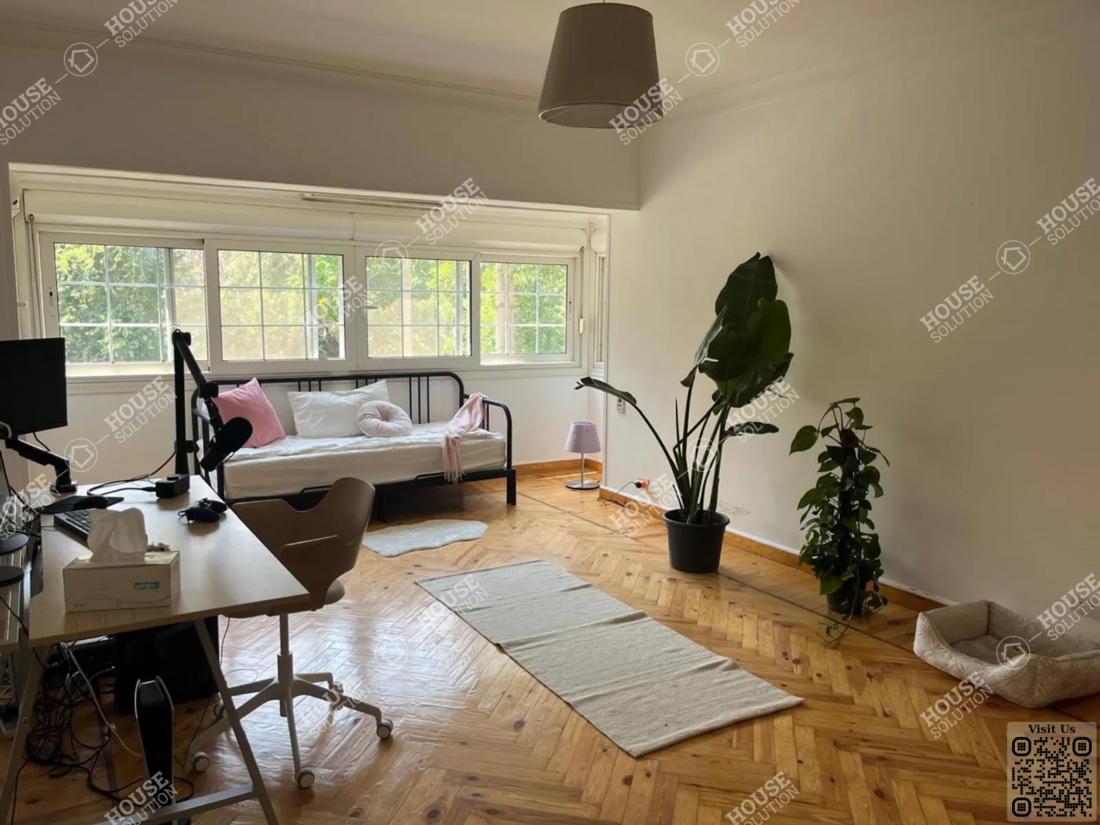 RECEPTION @ Apartments For Rent In Maadi Maadi Degla Area: 125 m² consists of 2 Bedrooms 2 Bathrooms Semi furnished 5 stars #6158-0