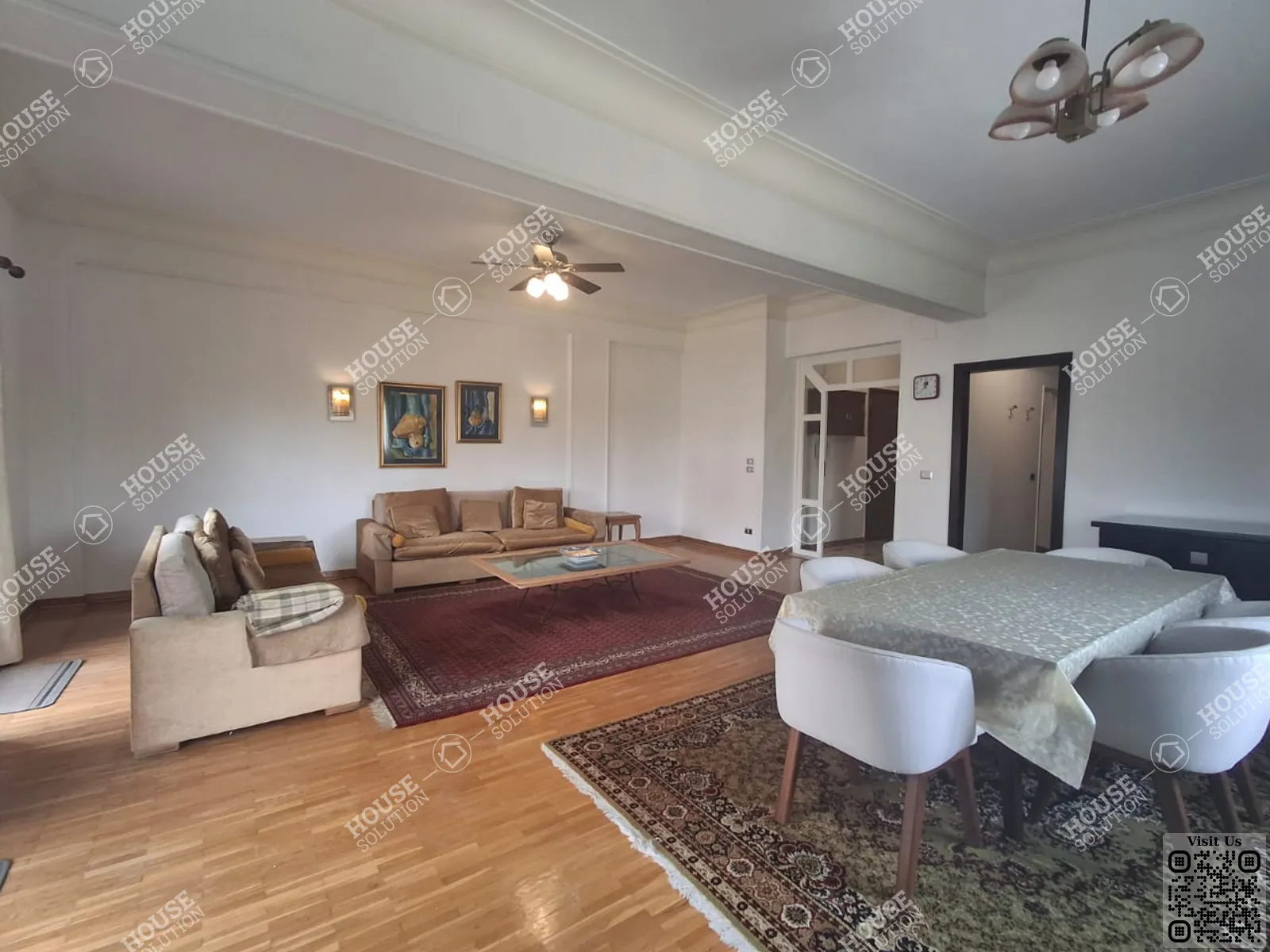 RECEPTION  @ Apartments For Rent In Maadi Maadi Sarayat Area: 170 m² consists of 3 Bedrooms 3 Bathrooms Furnished 5 stars #6160-0