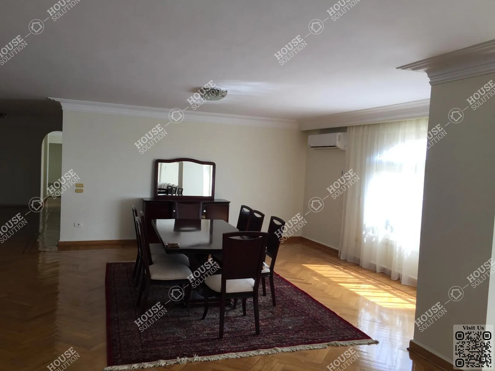DINING AREA @ Apartments For Rent In Maadi Maadi Sarayat Area: 220 m² consists of 4 Bedrooms 4 Bathrooms Furnished 5 stars #6166-1