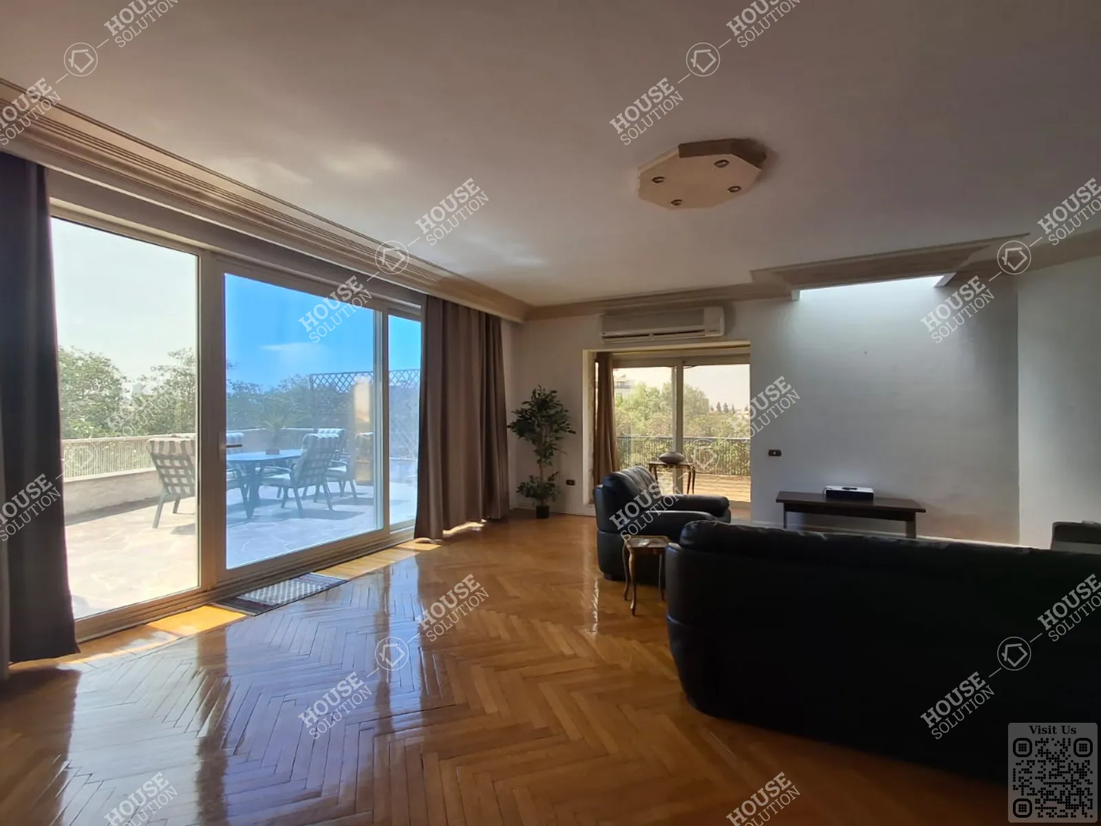 RECEPTION  @ Penthouses For Rent In Maadi Maadi Sarayat Area: 280 m² consists of 4 Bedrooms 4 Bathrooms Semi furnished 5 stars #6169-2