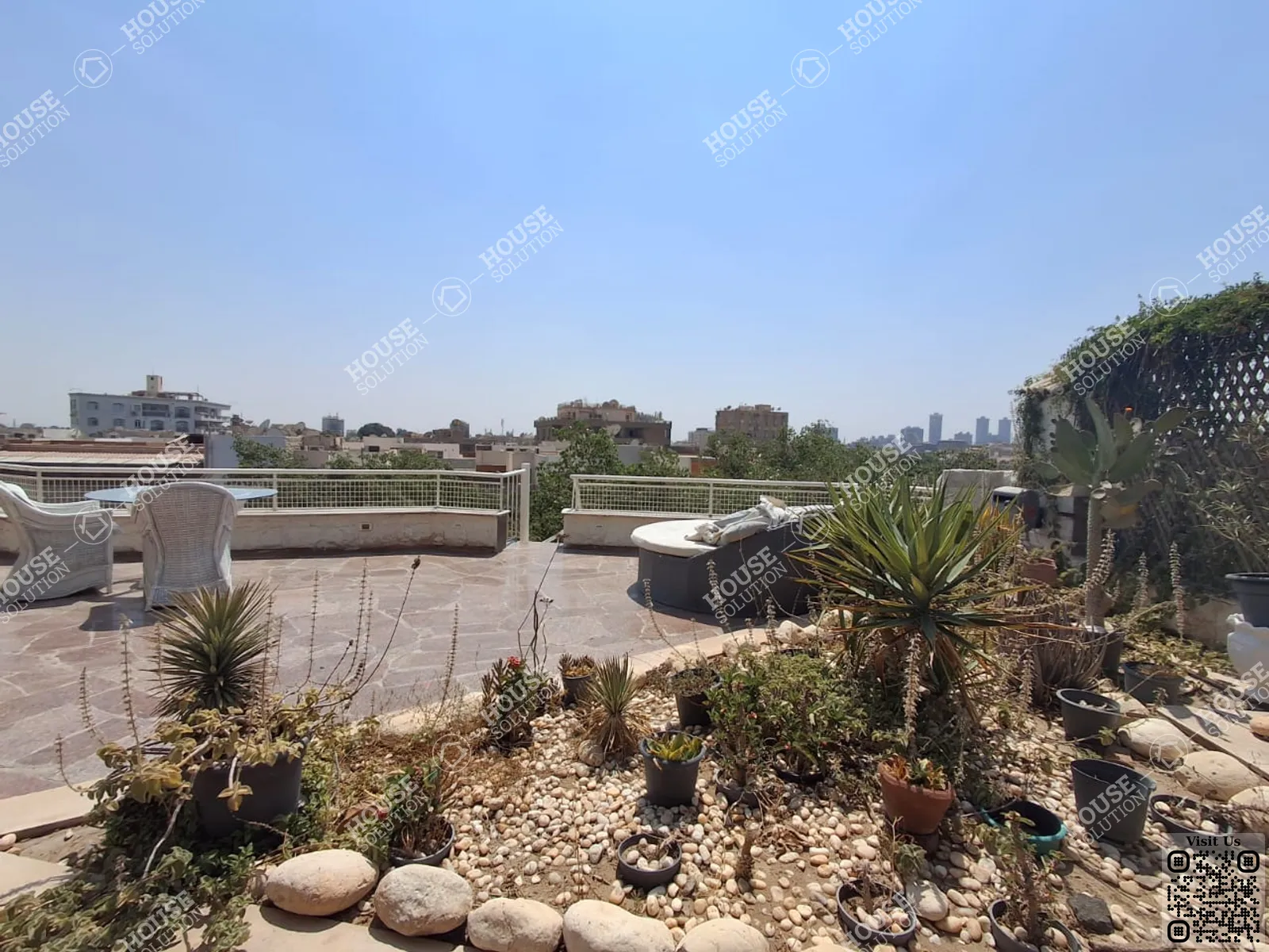 TERRACE  @ Penthouses For Rent In Maadi Maadi Sarayat Area: 280 m² consists of 4 Bedrooms 4 Bathrooms Semi furnished 5 stars #6169-0