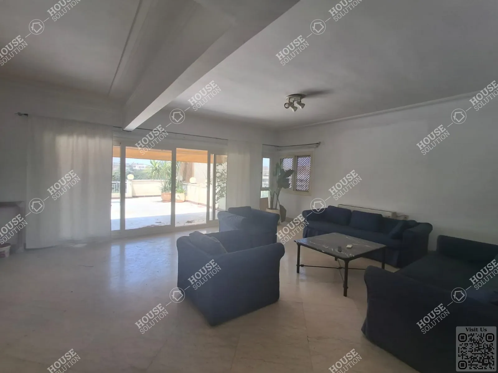 RECEPTION @ Penthouses For Rent In Maadi Maadi Sarayat Area: 180 m² consists of 3 Bedrooms 3 Bathrooms Furnished 5 stars #6170-2