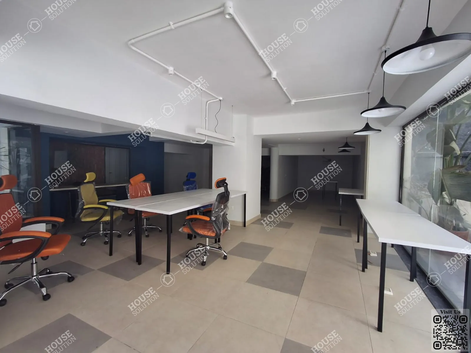RECEPTION  @ Office spaces For Rent In Maadi Old Maadi Area: 350 m² consists of 3 Bedrooms 3 Bathrooms Modern furnished 5 stars #6171-2