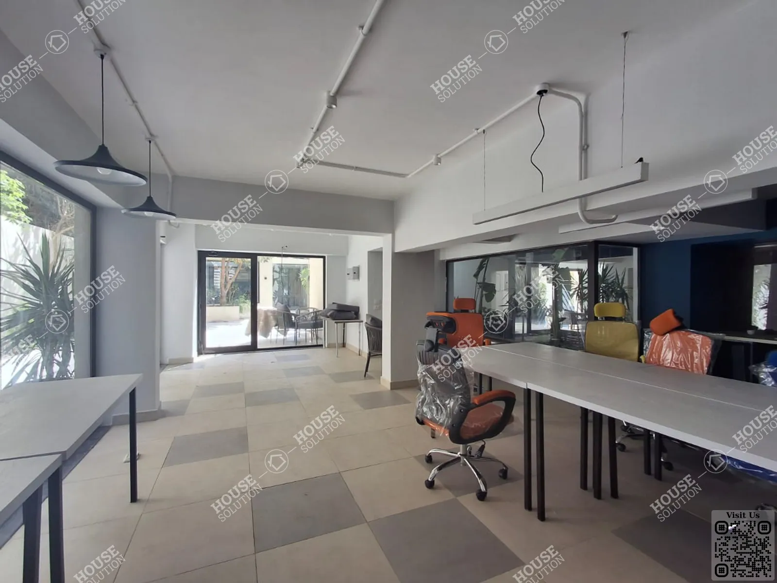 RECEPTION  @ Office spaces For Rent In Maadi Old Maadi Area: 350 m² consists of 3 Bedrooms 3 Bathrooms Modern furnished 5 stars #6171-1