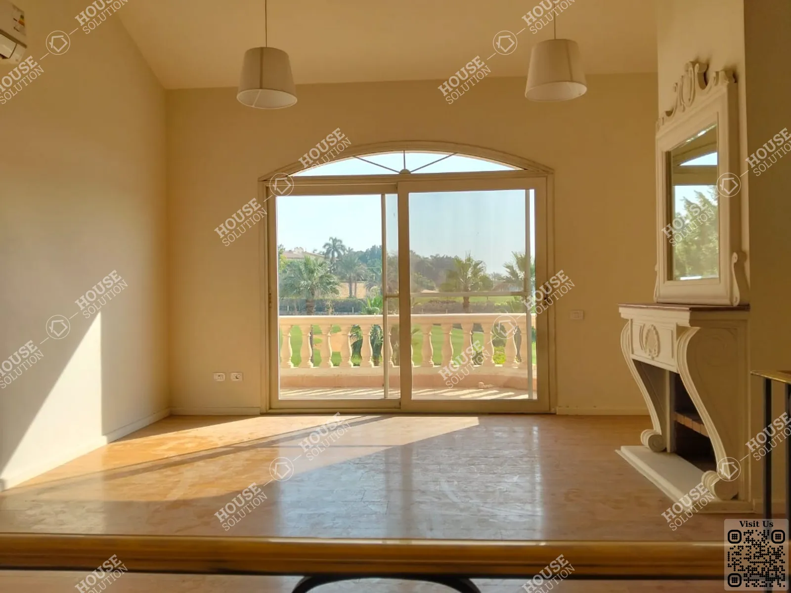 LIVING AREA  @ Villas For Rent In Katameya katameya Heights Area: 280 m² consists of 3 Bedrooms 3 Bathrooms Semi furnished 5 stars #6173-2