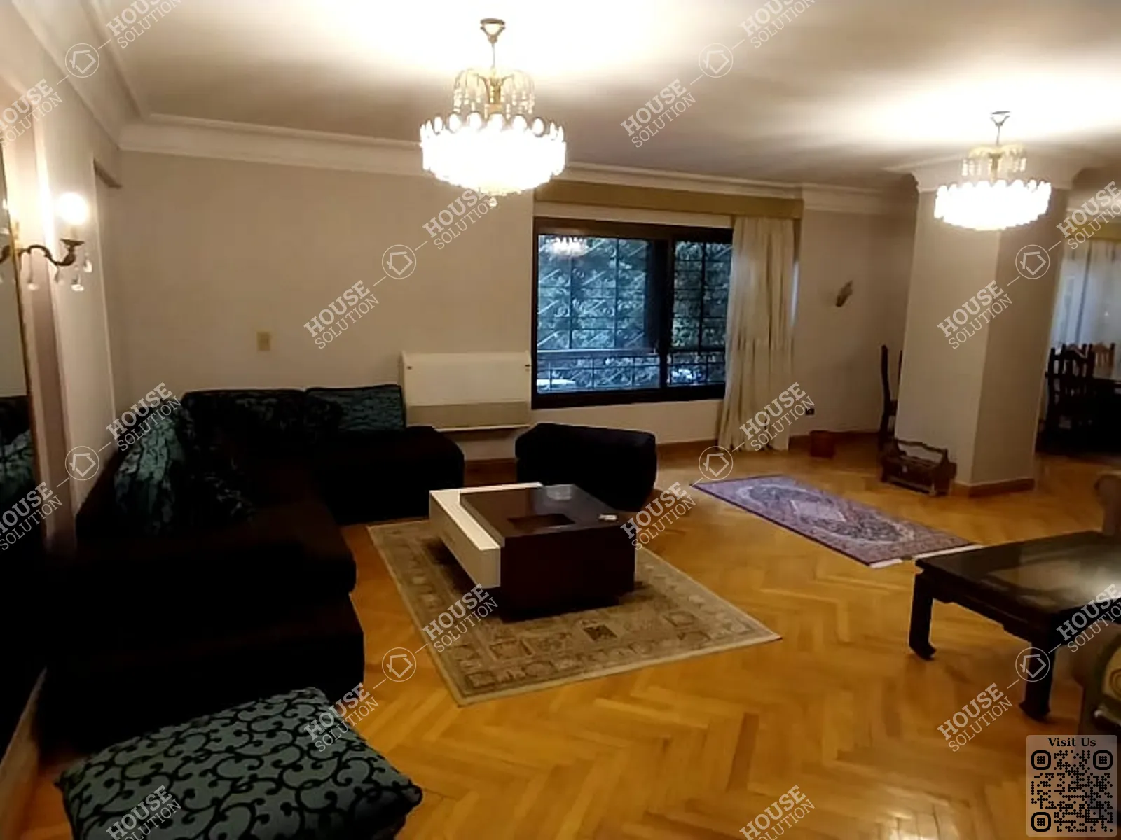 RECEPTION  @ Apartments For Rent In Maadi Maadi Sarayat Area: 160 m² consists of 3 Bedrooms 2 Bathrooms Furnished 1 stars #6175-1