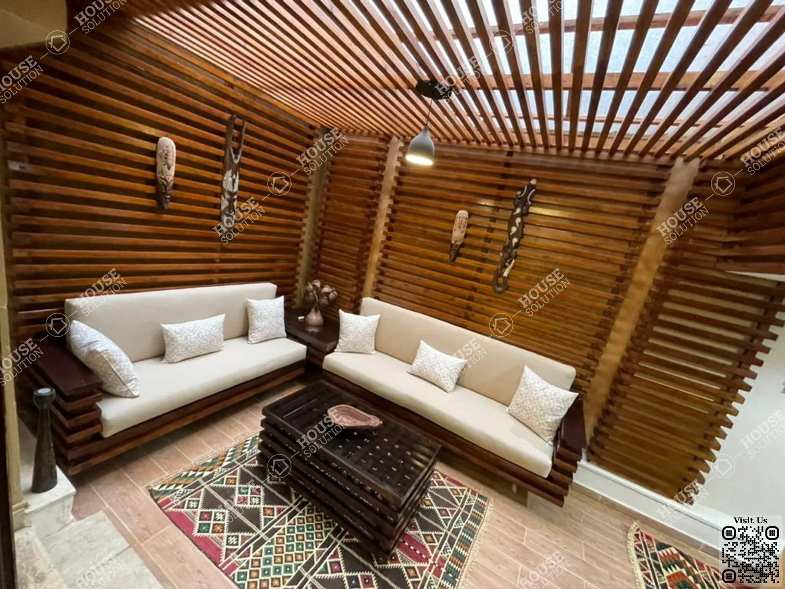 منطقة سكنية @ دور ارضي للإيجار في المعادي سرايات المعادي مساحة: 250 م² تتكون من 4 غرفة 4 حمام مفروش 5 نجوم #6176-1