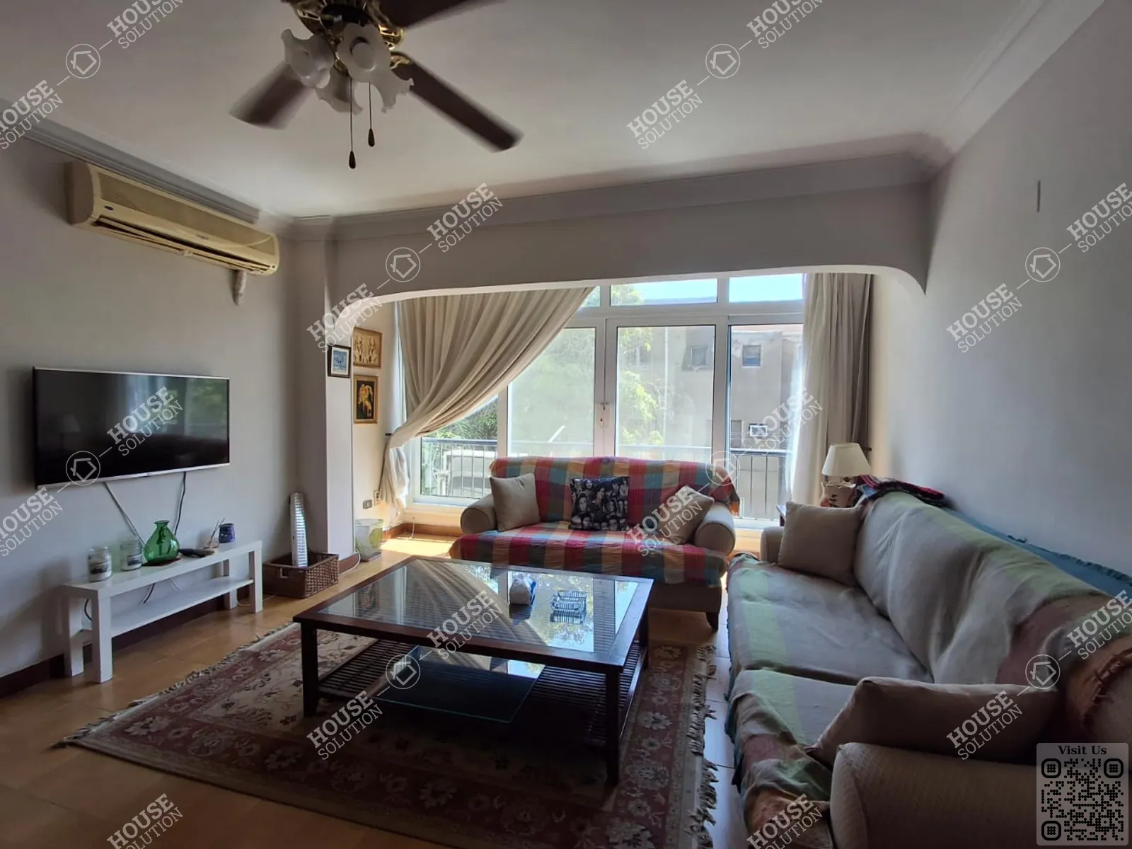 RECEPTION  @ Apartments For Rent In Maadi Maadi Sarayat Area: 140 m² consists of 2 Bedrooms 1 Bathrooms Furnished 5 stars #6178-1