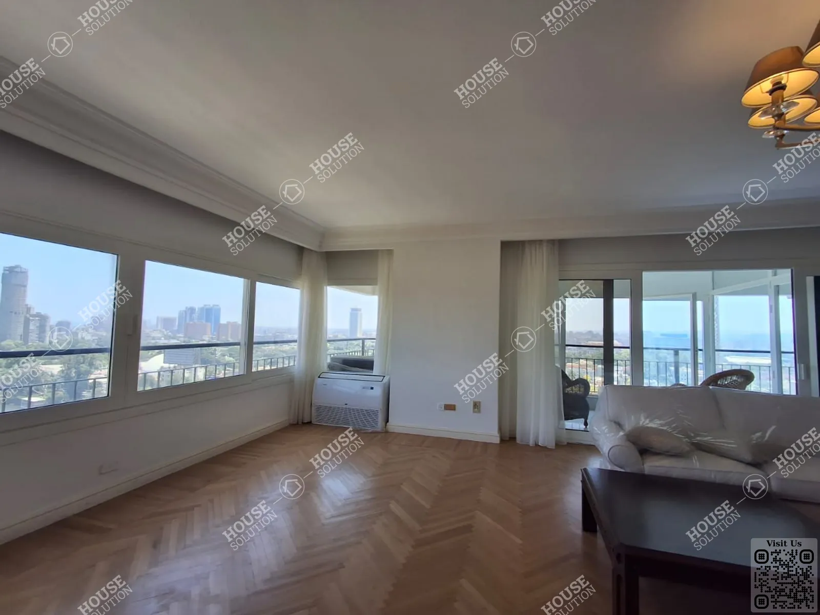 غرفة الاستقبال	 @ شقق للإيجار في العجوزه كورنيش العجوزه مساحة: 300 م² تتكون من 3 غرفة 3 حمام مفروش مودرن 1 نجوم #6180-2