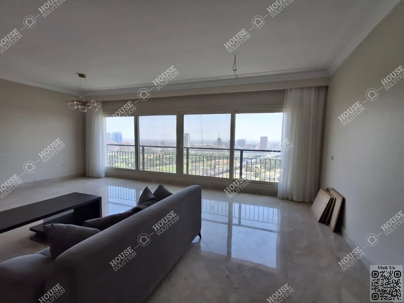 RECEPTION  @ Apartments For Rent In Agouza Agouza Cornishe Area: 300 m² consists of 3 Bedrooms 3 Bathrooms Modern furnished 5 stars #6186-1